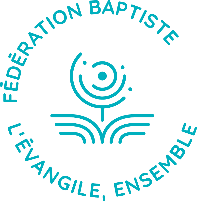 logo de la fédération des églises évangéliques baptistes de France, version cercle